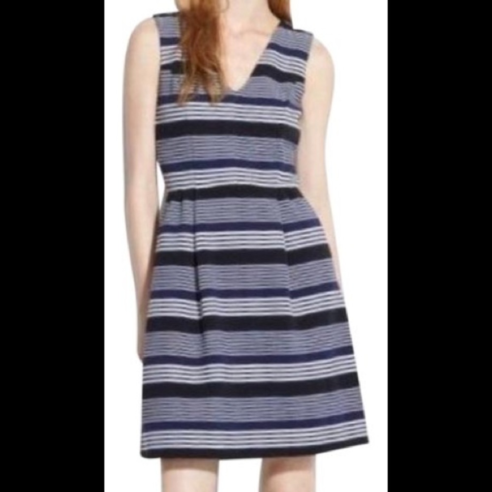 Madewell navy Gallerist Ponten stripped dress